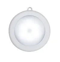 VGMAX LED Motion Sensor Light, USB Rechargeable LED Nightlight, Wireless Sensor Wall Light, Camping Light White LED Light Night Lamp(White)(Pack of 1) (1)-thumb1