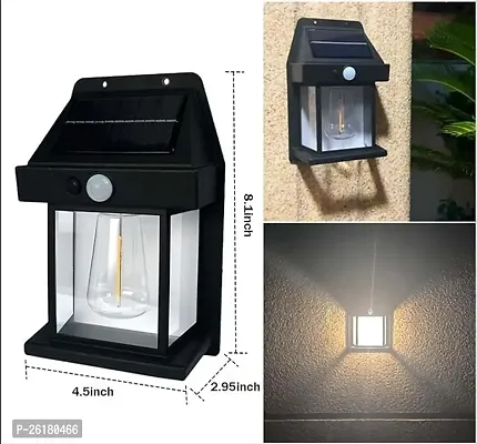 VGMAX Outdoor Solar Wall Lamp Outdoor Waterproof Tungsten Lamp Induction Garden Lamp Garden Villa Night Lamp (Home Solar Wall Lamp-Single)-thumb2