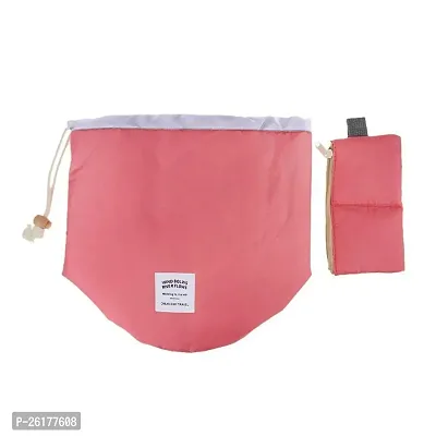 VGMAX Bucket Barrel Shaped Cosmetic Pouch | Cosmetic Round Pouch | Makeup Bag Travel Case Pouch-thumb4