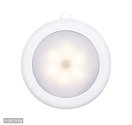 VGMAX LED Motion Sensor Light, USB Rechargeable LED Nightlight, Wireless Sensor Wall Light, Camping Light White LED Light Night Lamp(White)(Pack of 1) (1)-thumb0