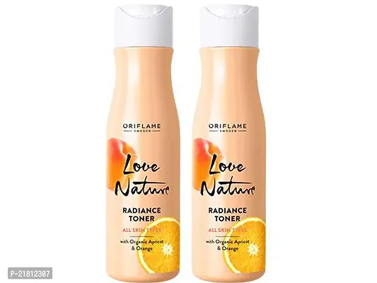 LOVE NATURE Radiance Toner with Organic Apricot  Orange-thumb0