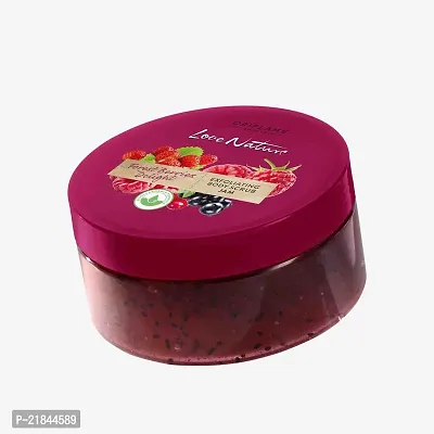 LOVE NATURE Forest Berries Delight Exfoliating Body Scrub Jam-200 ML.