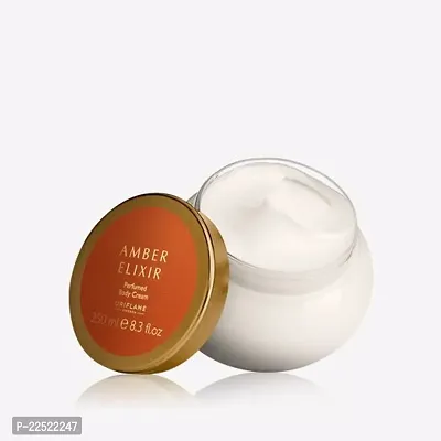 ORIFLAME AMBER ELIXIR Perfumed Body Cream-250 ml.-thumb0