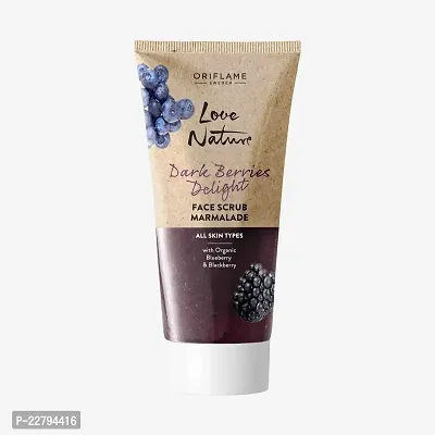 Oriflame LOVE NATURE Dark Berries Delight Face Scrub Marmalade Scrub  (50 ml)-thumb0