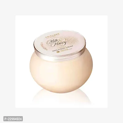 ORIFLAME MILK  HONEY GOLD Nourishing Hand  Body Cream-250 ML.-thumb0