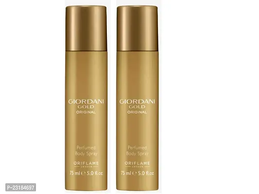 ORIFLAME GIORDANI GOLD Original Perfumed Body Spray-2pcs.