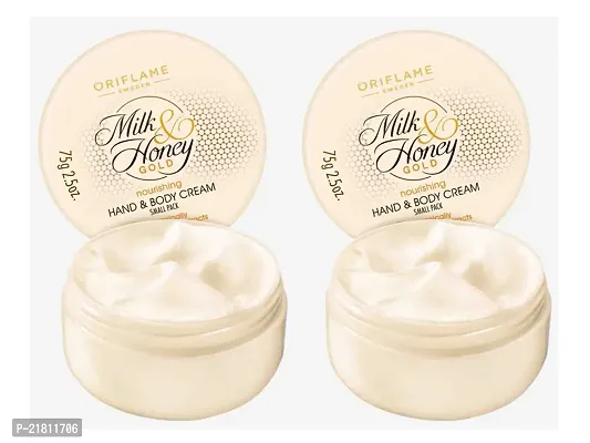 MILK  HONEY GOLD Nourishing Hand  Body Cream-2 PCS.