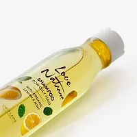 Oriflame Love Nature Shampoo for oily Hair With Organic Lemon  Mint  (250 ml). With Black Kajal.-thumb1