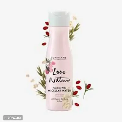 LOVE NATURE Calming Micellar Water with Organic Goji Berry  Oat-150 ML. With Black Kajal.-thumb3