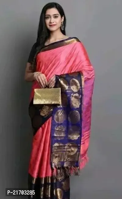 Stylish Women Art Silk Saree with Blouse Piece-thumb0