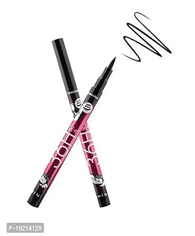 Black Waterproof Liquid Eyeliner Make Up Beauty Comestics Long-lasting Eye Liner Pencil Makeup Pack Of 2-thumb2