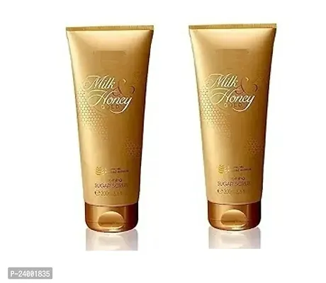 ORIFLAME-Milk  Honey Gold Nourishing Hand Scrub 200 Pack of 2-thumb0