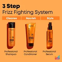 Matrix Opti.Care 3-Step Regime, Up To 4 Days Frizz Control, Shampoo + Conditioner + Serum-thumb2