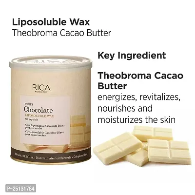 Rica Liposoluble Waxing with Kit, 800g (White Chocolate)-thumb3