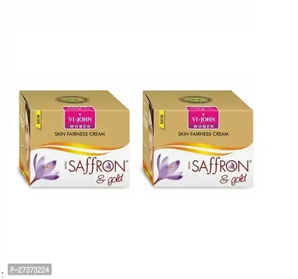 Saffron  Gold Fairness Cream for Women, 50 g (Pack Of 2) (100g)-thumb0