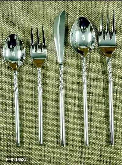 Luxury Cutlery Spoon Set of  6-thumb0