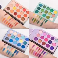 Shiv Gorakhnath Traders Matte, Shimmery, Metallic  Satin Finish 60 Shades Color Board Eyeshadow Palettes for Women and Girls-thumb4