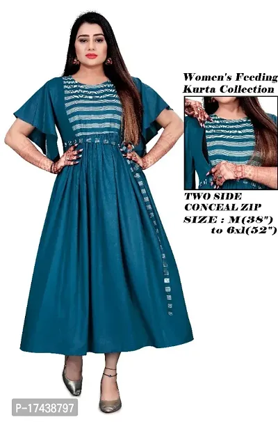 Fancy Georgette Kurti for Women-thumb0