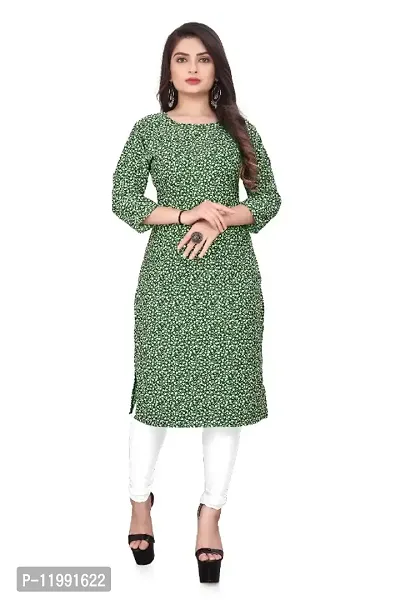 WOMEN CREPE FABRIC PRINT KURTI