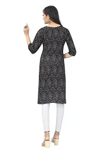 WOMEN CREPE FABRIC PRINT KURTI (COMBO 2)-thumb1