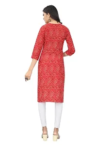 WOMEN CREPE FABRIC PRINT KURTI (COMBO 2)-thumb1