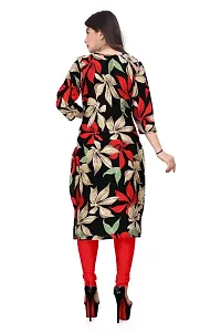 WOMEN CREPE FABRIC PRINT KURTI (COMBO 2)-thumb2