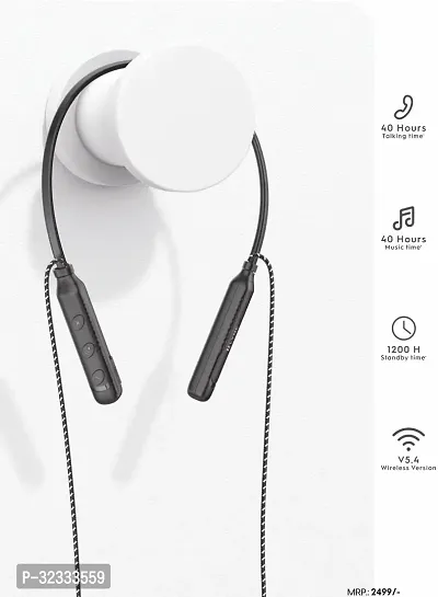 Modern Wireless Bluetooth Neck Band-thumb3