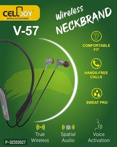 Modern Wireless Bluetooth Neck Band-thumb3