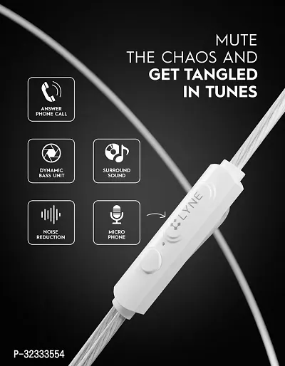 SIGNAL 6 MAGNETIC Wired Headset White In the Ear-thumb4