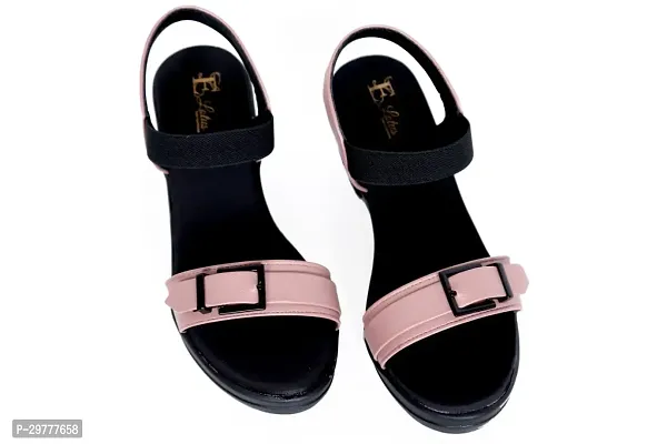 Women Heels Sandal Pink Canvas Heels  Sandals