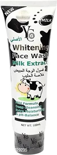 YC Whitening Face Wash for Oily Skin Enriched with Milk Moisturizes