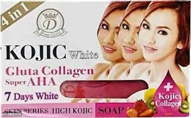 Beauty Hub Kojic White (Gluta Collagen Super Aha Soap) 7 Days White (160 g)-thumb0