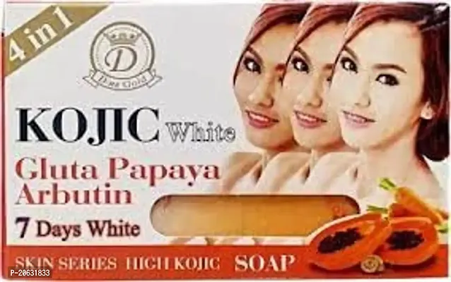 Beauty Hub Kojic White Gluta Papaya Abrutin 7 Days White (Skin Series High) Soap,160gm-thumb0