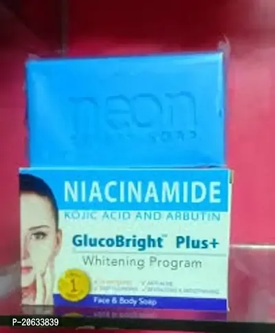 Beauty Hub Niacinamide Kojic Acid Arbutin Gluco Bright Plus + Whitening Program. 5 ? Whitening, Anti -Acne Deep Cleansing, Revitalizing And Smoothening Soap.-thumb3