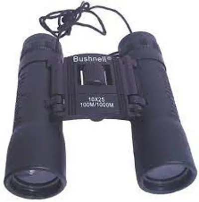 10X25 Mini Binoculars Telescope Sports Hunting Camping Survival Kit - Black Binoculars