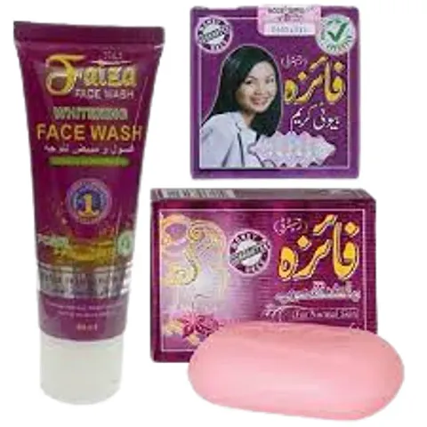 Faiza.. Beauty Cream with Soap and Facewash 100% Original