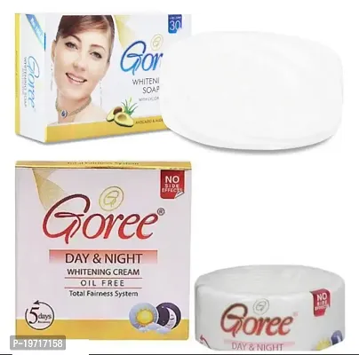 Goree Whitening Soap And Goree Day  Night Cream .