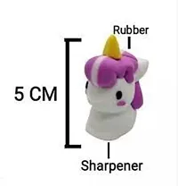 Unleash Your Imagination with Our Unicorn-Shaped Sharpener and Eraser Combo-2Pcs-thumb2