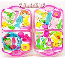 Combo Of Doctor Set And Beauty Set Toy For Kids- Multi Color-thumb1