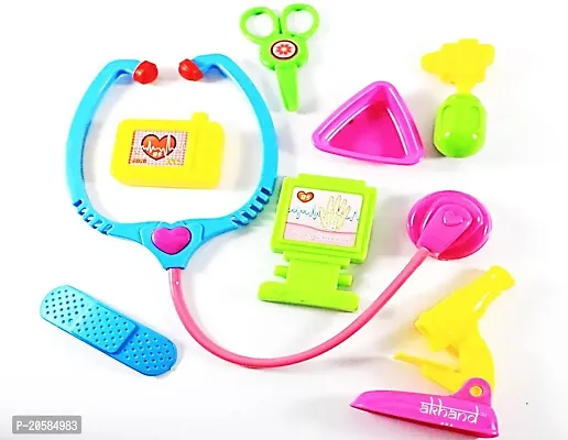 Combo Of Doctor Set And Beauty Set Toy For Kids- Multi Color-thumb3
