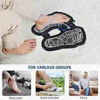 Electric Foot Massage Mat, Acupressure EMS Massage, 8 Modes  9 Intensities With USB Charging, Bioelectric Therapy to Relieve Fatigue Wounds for Home, Office-thumb1