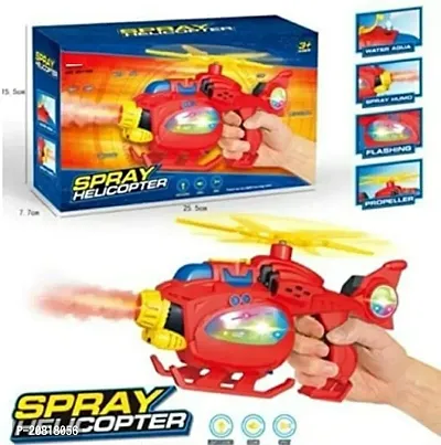 Light  Sound Gun Toy with Real Fruit Smoke Effect, Light  Sound - B/O Gun Toy for Kids Electric Gun Toy with Light Music - Space Gun Toy Guns Heli Gun Toy-thumb2