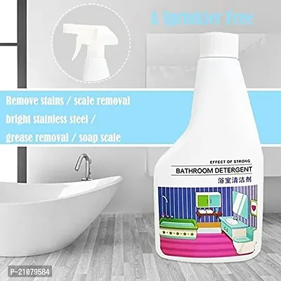 2 Pcs Bathroom Fitting Cleaner 350 Ml | Tap Cleaner Liquid Spray For Shower, Pipe, Sink, Faucet, Bathroom, Floor, Kitchen, Copper Hard Water Mark Cleaner Spray (700 Ml)-thumb5