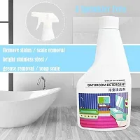 2 Pcs Bathroom Fitting Cleaner 350 Ml | Tap Cleaner Liquid Spray For Shower, Pipe, Sink, Faucet, Bathroom, Floor, Kitchen, Copper Hard Water Mark Cleaner Spray (700 Ml)-thumb2