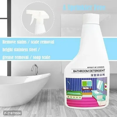 2 Pcs Bathroom Fitting Cleaner 350 Ml | Tap Cleaner Liquid Spray For Shower, Pipe, Sink, Faucet, Bathroom, Floor, Kitchen, Copper Hard Water Mark Cleaner Spray (700 Ml)-thumb3