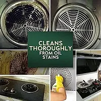 Kitchen Oil  Grease Stain Remover|Chimney  Grill Cleaner|Non-Flammable|Nontoxic  Chlorine Free Grease Oil  Stain remover for Grill Exhaust Fan  Kitchen Cleaners (500 Ml)-thumb4