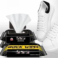 Shoe Wipes Sneaker Wipes Instant Sneaker Cleaner Shoe Cleaning Remove Dirt Stain Shoe Cleaner Wipes Multicolor-thumb1