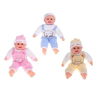 Handmade 20inch Baby Doll Soft Vinyl Silicone Newborn Boy Doll - Blue Clothes-thumb1