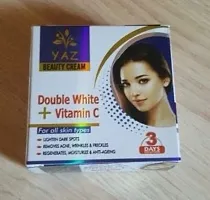 Yaz Double White + Vitamin C Whitening Cream-30Gram.-thumb1