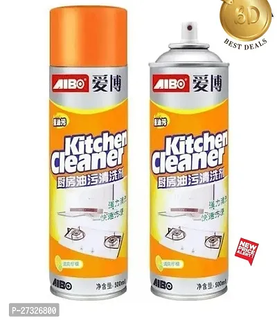 Kitchen Oil  Grease Stain Remover Chimney  Non-FlammableNontoxic  Chlorine Free Grease Oil  Stain remover for Grill Exhaust Fan  Kitchen Cleaners 500ml (pack of 1)